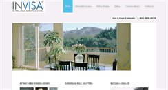 Desktop Screenshot of invisiblescreens.ca